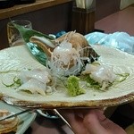 大衆酒場 まるちゃん - 白バイ刺身
