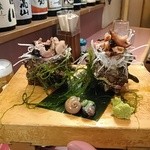 大衆酒場 まるちゃん - サザエの刺身