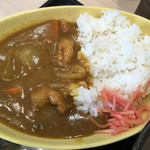 ゆで太郎 - カレー見た目はいいのに