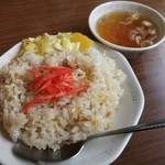 大成軒 - 焼飯 チャーハン (500円) スープ付