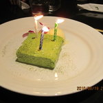 高麗房 - 誕生ケーキ(サービス)