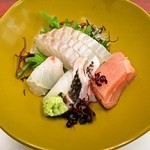 割烹 小菊 - 刺身