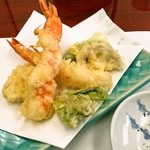 割烹 小菊 - 天ぷら