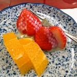 割烹 小菊 - デザートの果物