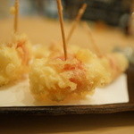 ゆるり家 - 長いもベーコン巻き天