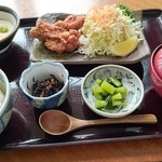 望郷の湯 - とろろ定食