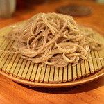 石臼挽き手打 蕎楽亭 - ざる蕎麦「並蕎麦/小盛り」