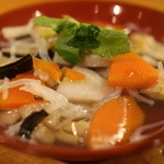 石臼挽き手打 蕎楽亭 - 「こづゆ」とは会津の郷土料理