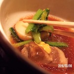 馳走　かく田 - 小松菜