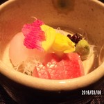 馳走　かく田 - お造り・鯛・金目鯛