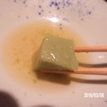馳走　かく田 - 蓬胡麻豆腐