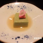 馳走　かく田 - 蓬胡麻豆腐