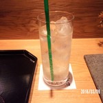 馳走　かく田 - ワイナリービネガーサワー（ノンアルコール）