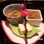 馳走　かく田 - 向付３種