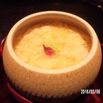 馳走　かく田 - 湯葉・白玉茶碗蒸し