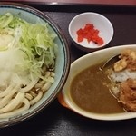 四代目横井製麺所 - おろしうどん並とミニカレーのセット（税込630円）