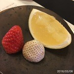 柚木元 - 中川村の苺だそうです