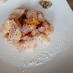 ろばたやき山ろく - ぼんぢり塩、マスタードでいただく