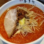 中華そば さかうち - 激辛みそ中華そば（こってり、限定麺）８８０円　再訪１６年３月