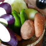 ろばたやき山ろく - 野菜焼き