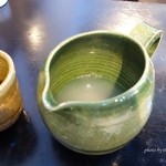 そば&Cafe なかがわ - 2016年1月　そば湯