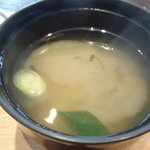 海のしょうげつ - 朝食　お味噌汁