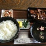 うな博 - うなぎ長焼定食 ２３００円