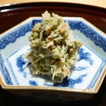 豪龍久保 - 蟹味噌和え