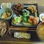 ちゃぶ台 - 玄米定食