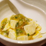 蓮香 - 芹と豆腐の麻辣炒め