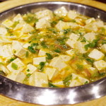 蓮香 - 芹と豆腐の麻辣炒め