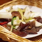 蓮香 - 自然薯 生キクラゲ 香り炒め