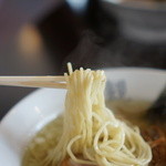 楽観 - 麺のアップ