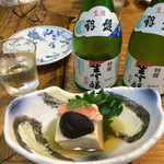 久昇 - 富山の銀盤と突き出しとは思えない深い味わいの胡麻豆腐