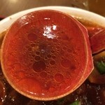 上海時間 - 牛もつピリ辛スープ