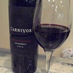 炭焼きBAR 心  - 赤黒ワイン　カーニヴォ　グラス