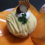 ア・ルーアン - 焼き芋のモンブラン【料理】