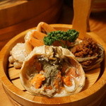 まる屋 - 生ガニがアレルギーでたべられなかったところ、セコガニが出されました。