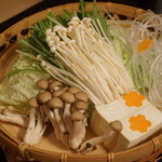 まる屋 - 鍋の野菜