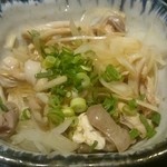 くいもの屋わん - もつポン酢(2016/03)