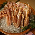 まる屋 - カニすきのカニです。多すぎます！