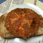 パンセ - 流行りの「ニトスキ」メニューの「焼きトマトのブルスケッタ」を作ってみた…次女が…