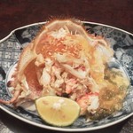 りょうりや 御旅屋 - 昆布森の毛蟹