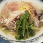 りょうりや 御旅屋 - 鯛と蕪炊いたん