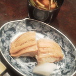 りょうりや 御旅屋 - 〆は穴子寿司