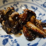 活鰻の店 つぐみ庵 - 肝焼き、ひれ焼き