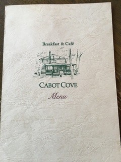 Mori no Naka no Choushoku to Cafe no Mise Cabot Cove - メニュー表紙