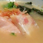 日本橋海鮮丼 つじ半 - H28.2 鯛出汁の後に刺身を投入