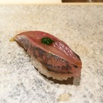 鮨 さいとう - アジ（2016/2）