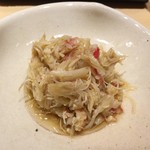 鮨 さいとう - （2016/2）毛蟹の蟹味噌和え
